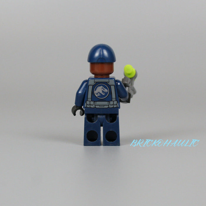 Lego Guard 10757 Ball Cap Reddish Brown Head Jurassic World Minifigure