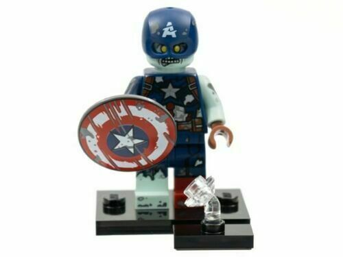 Lego Zombie Captain America 71031 Marvel Studios Series Collectible Minifigure