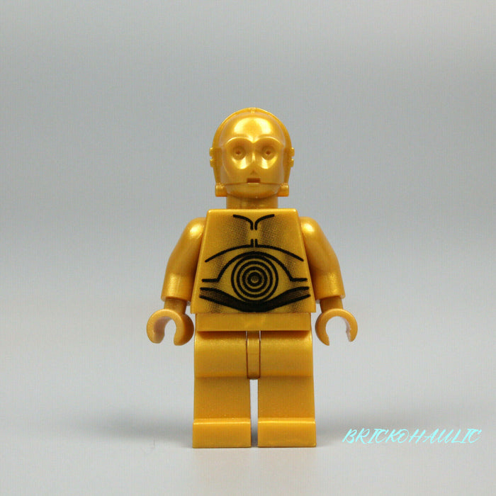 Lego C-3PO 10188 10198 8129 Pearl Gold Hands Episode 4/5/6 Star Wars Minifigure