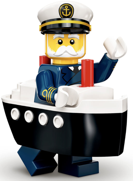 Lego Ferry Captain 71034 Collectible Series 23 Minifigure