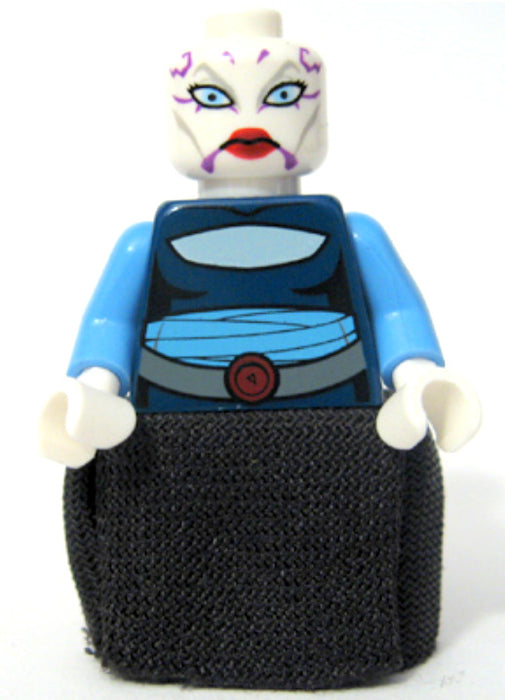 Lego Asajj Ventress 7676 Dark Blue Torso Star Wars Minifigure