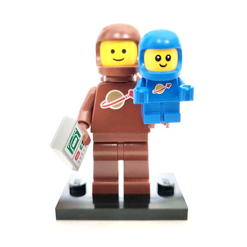 Lego Brown Astronaut and Spacebaby 71037 Collectible Series 24 Minifigure