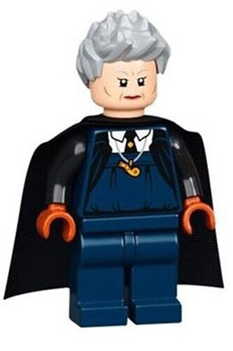 Lego Madame Hooch 76395 Dark Blue Outfit Harry Potter Minifigure