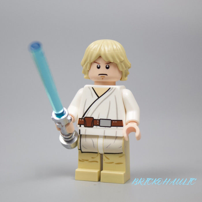 Lego Luke Skywalker Gray Visor on back 7965 Episode 4/5/6 Star Wars Minifigure