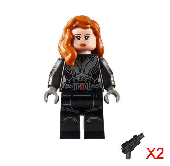 Lego Black Widow 76166 40418 76153 Printed Arms Super Heroes Minifigure