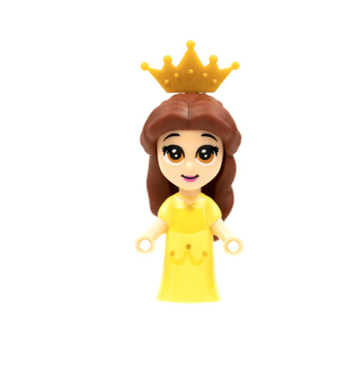 Lego Belle 43193 with Crown - Micro Doll Disney Princess Minifigure