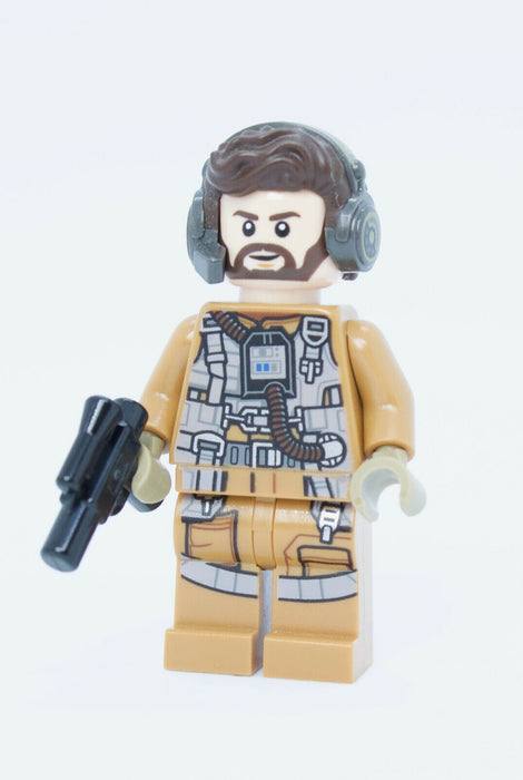 Lego Resistance Speeder Pilot 75195 Nodin Chavdri Episode 8 Star Wars Minifigure