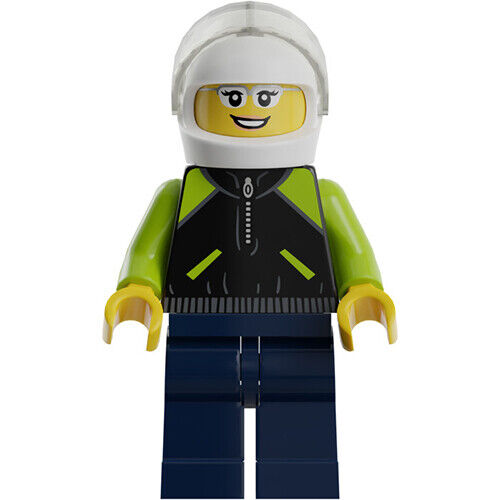 Lego Classic Female Porsche Racing Driver 75888 Speed Champions Minifigure