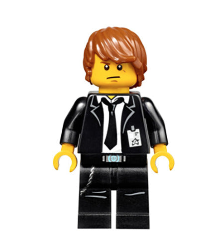 Lego Agent Max Burns 70160 Riverside Raid Ultra Agents Minifigure