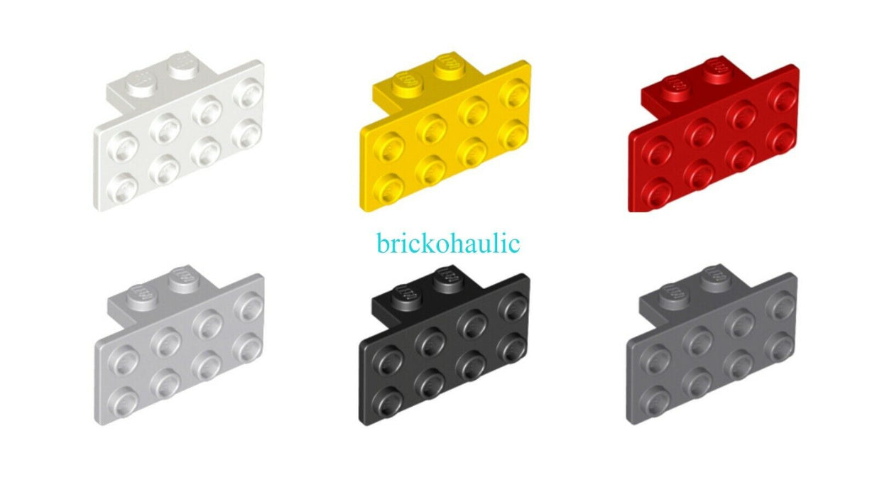 Lego Bracket 1 x 2 - 2 x 4 Parts Pieces Lot ALL COLORS