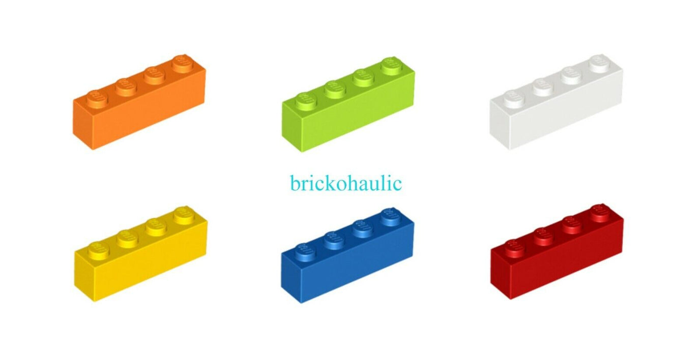 Lego Brick 1 x 4 Parts Pieces Lot Building Blocks ALL COLORS