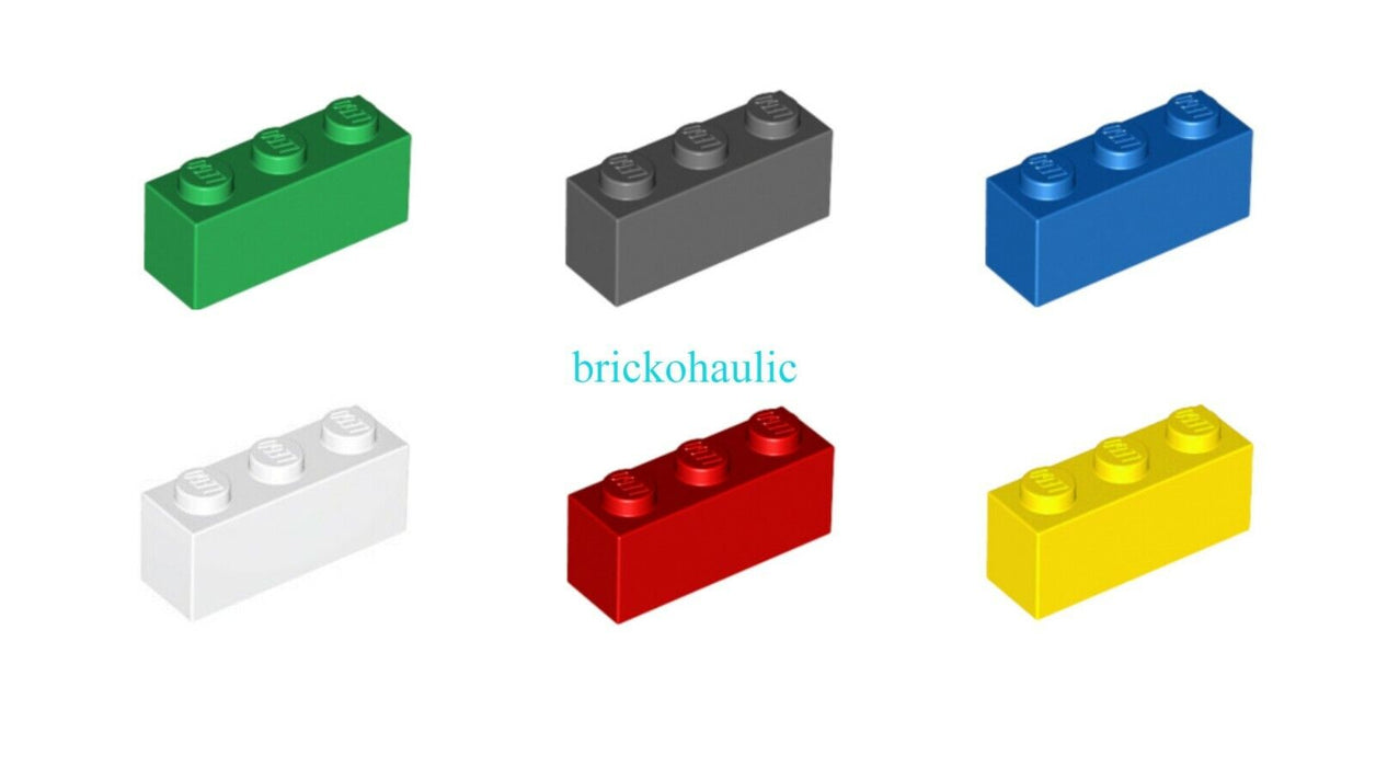 Lego Brick 1 x 3 Parts Pieces Lot Building Blocks ALL COLORS