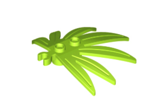 Lego Plant Leaves 6 x 5 Swordleaf with Clip Lot Parts Pieces ALL COLORS