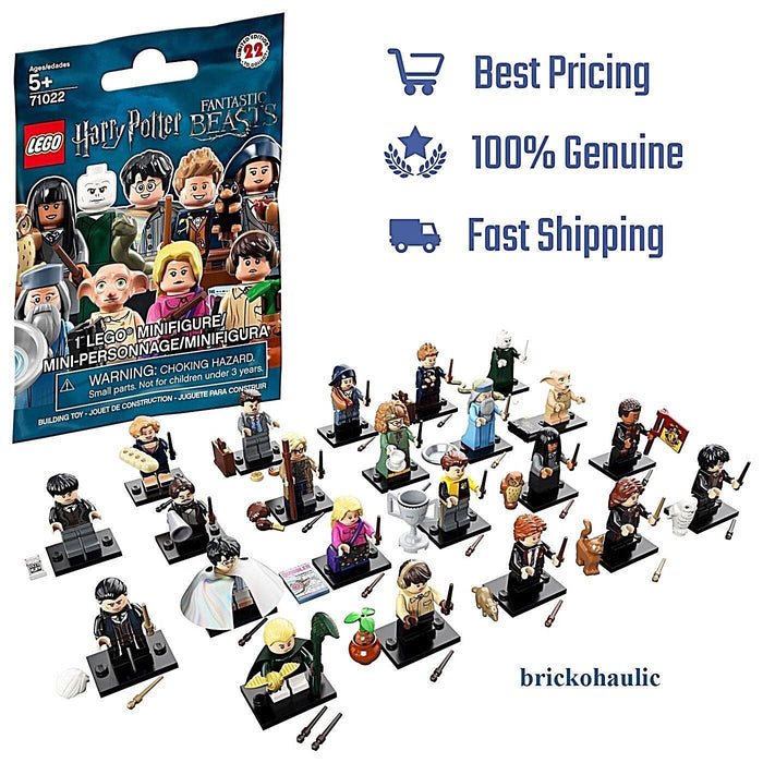 Lego Harry Potter Fantastic Beasts Series 1 Minifigures 71022 Ron Luna Percival