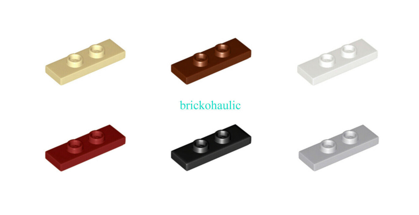 Lego Plate Modified 1 x 3 with 2 Studs (Double Jumper) Parts Lot ALL COLORS