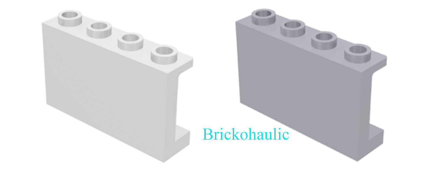 Lego Panel 1 x 4 x 2 with Side Supports - Hollow Studs Parts Lot ALL COLORS