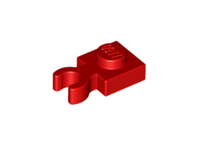 Lego Plate Modified 1 x 1 Clip Vertical Type 4 (thick open O) Parts Lot