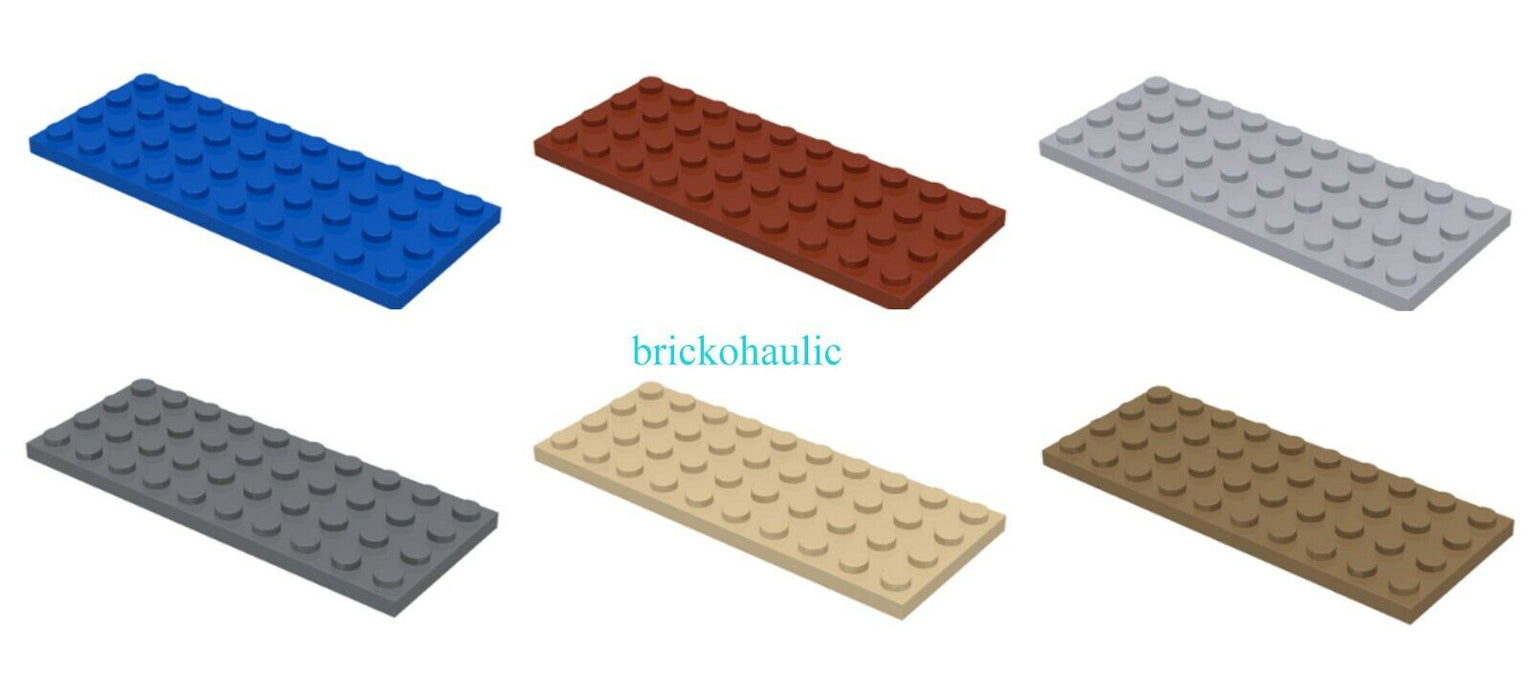 Lego Plate 4 x 10 Parts Pieces Lot Building Blocks ALL COLORS