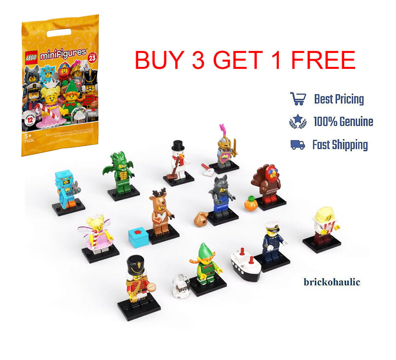 Lego Series 23 Complete Set Collectible Minifigures 71034 🔥 YOU PICK 🔥