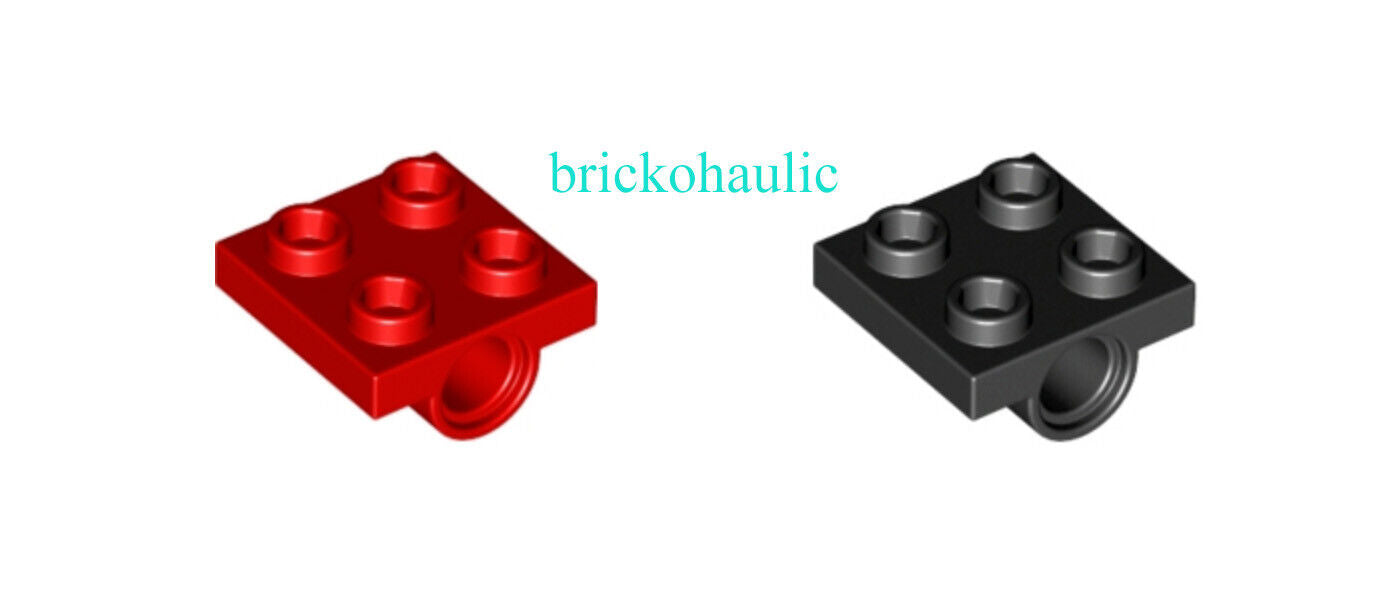 Lego Plate Modified 2 x 2 with Pin Holes Parts Pieces Lot ALL COLORS