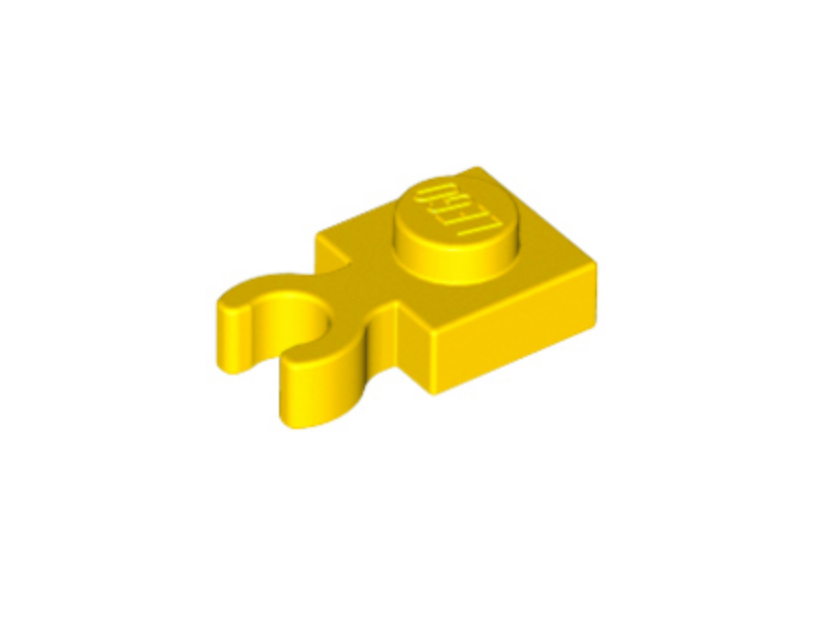 Lego Plate Modified 1 x 1 Clip Vertical Type 4 (thick open O) Parts Lot