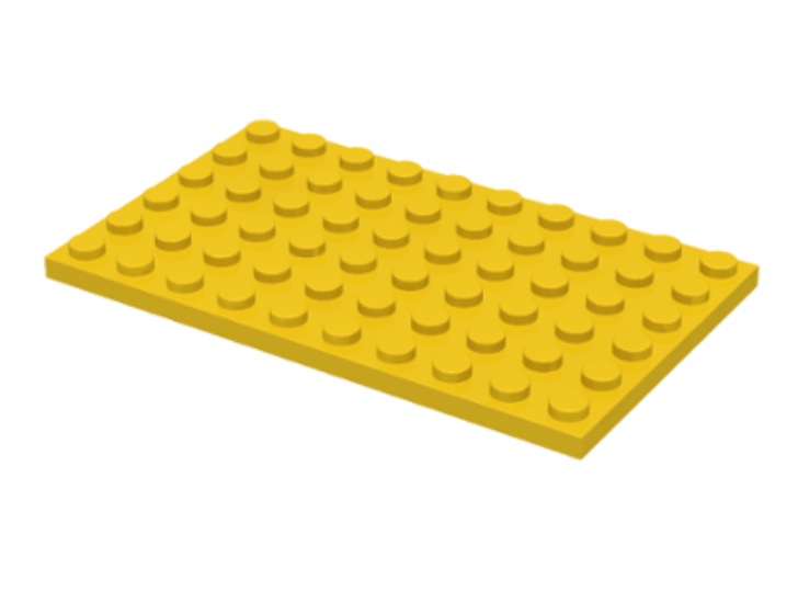 Lego Plate 6 x 10 Parts Pieces Lot Building Blocks ALL COLORS