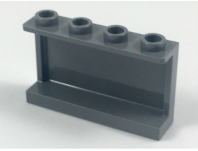 Lego Panel 1 x 4 x 2 with Side Supports - Hollow Studs Parts Lot ALL COLORS