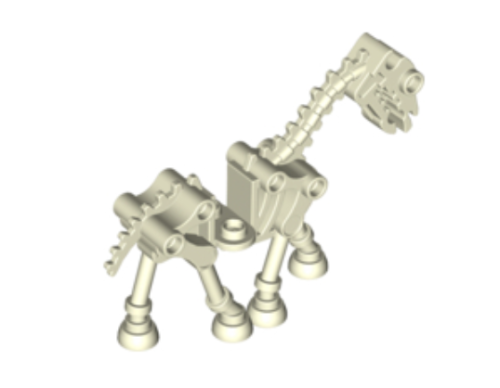 Lego Horse Skeletal Castle Animal Figure Minifigure ALL COLORS