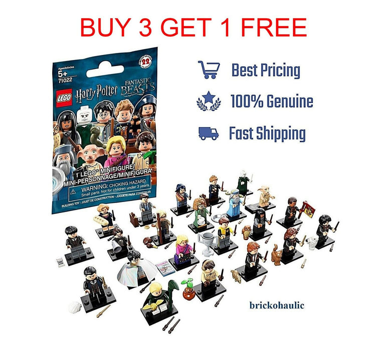 Lego Harry Potter Fantastic Beasts Series 1 Minifigures 71022 Ron Luna Percival