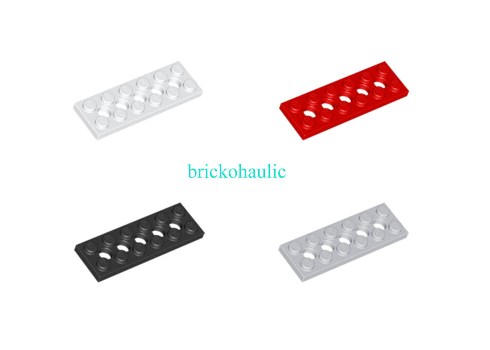 Lego Technic Plate 2 x 6 with 5 Holes Parts Pieces Lot ALL COLORS