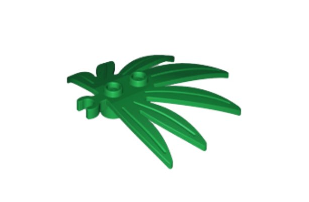 Lego Plant Leaves 6 x 5 Swordleaf with Clip Lot Parts Pieces ALL COLORS