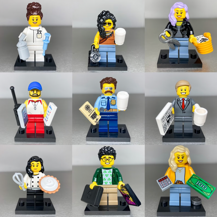 Custom Personalized Lego Minifigure - Career Collection!