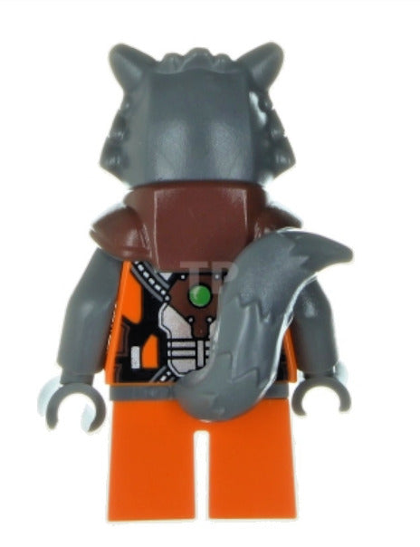 Lego Rocket Raccoon 76020 Orange Outfit Super Heroes Guardians Galaxy Minifigure