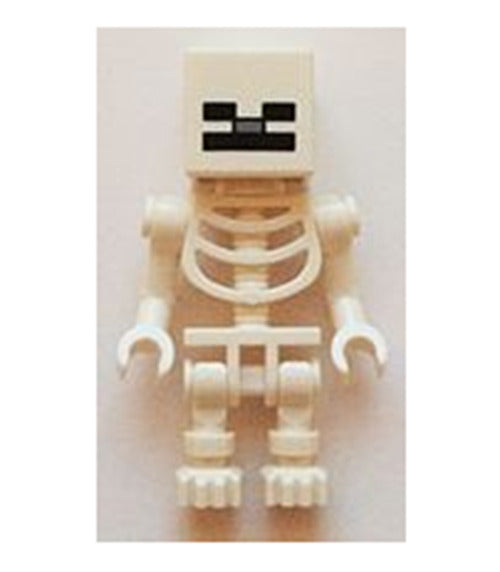 Lego Skeleton 21116 21121 21127 Cube Skull Minecraft Minifigure