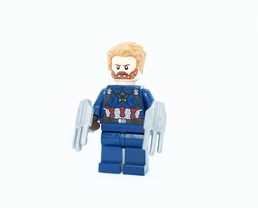 Lego Captain America, Beard 76101 Super Heroes Minifigure