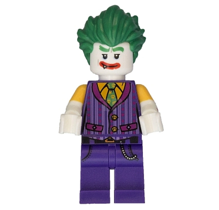 Lego The Joker 70906 Vest, Shirtsleeves Batman Movie Super Heroes Minifigure