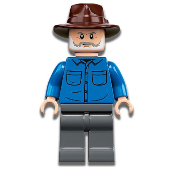 Lego Dr. Alan Grant 76949 b22jw01 Dark Brown Fedora Jurassic World Minifigure