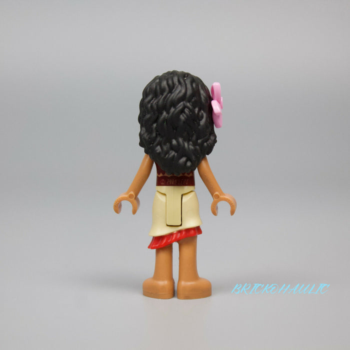 Lego Moana 41150 Tan Skirt, Bright Pink Flower Disney Princess Minifigure