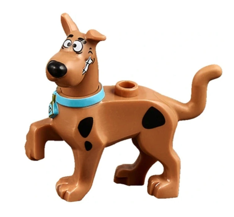 Lego Great Dane Scooby-Doo Dog 75902 Walking with Medium Azure Collar Minifigure