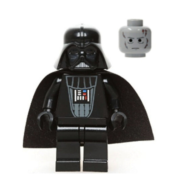 Lego Darth Vader 6211 Imperial Inspection - Eyebrows Star Wars Minifigure