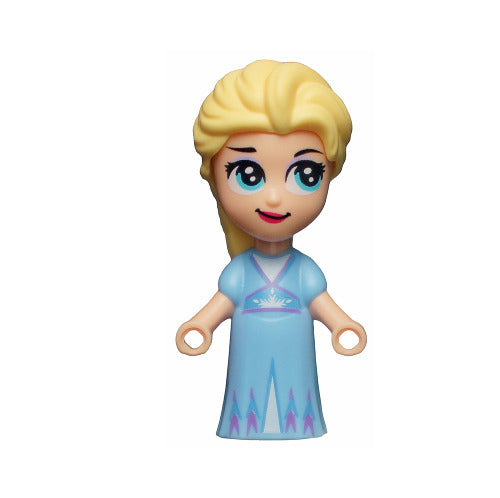 Lego Elsa with Bright Light Blue Dress 43189 Frozen II Disney Minifigure