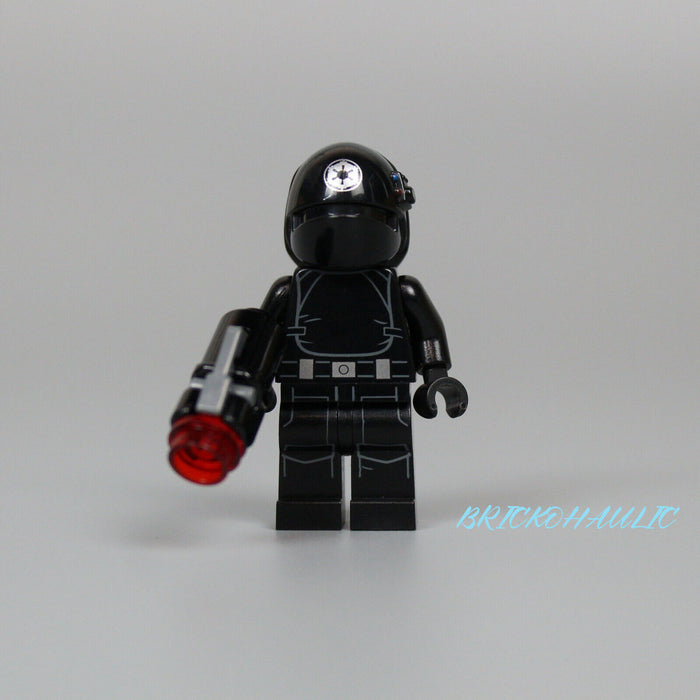 Lego Imperial Gunner 75034 Open Mouth Silver Imperial Logo Star Wars Minifigure