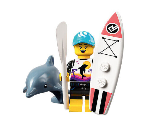 Lego Paddle Surfer 71029 Series 21 Collectible Minifigure