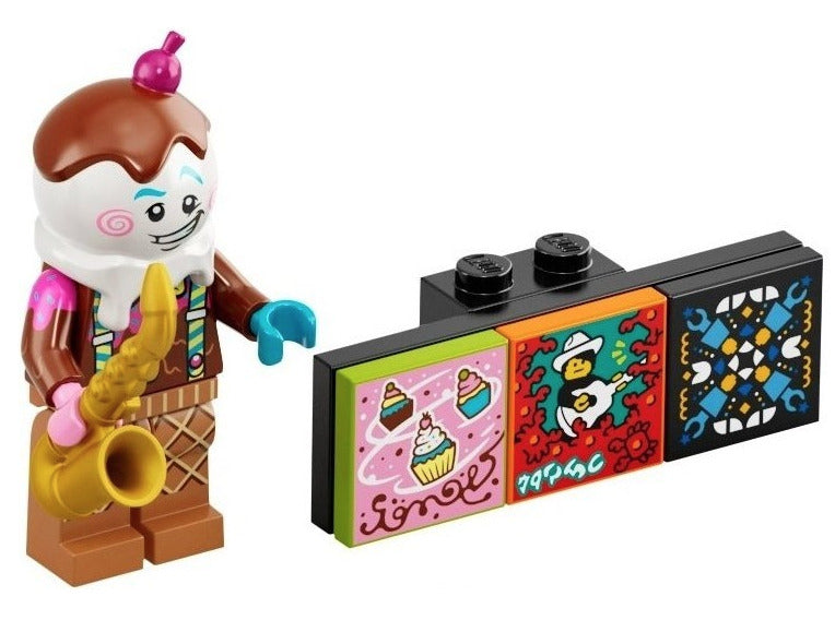 Lego Ice Cream Saxophonist 43101 Bandmates Series 1 Vidiyo Minifigure