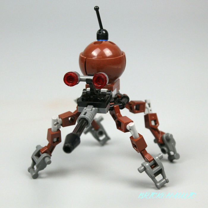 Lego Dwarf Spider Droid 7670 7670 Reddish Brown Dome Star Wars Minifigure