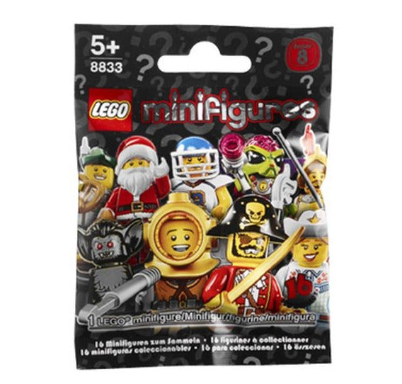 Lego Santa 8833 Collectible Series 8 Minifigures