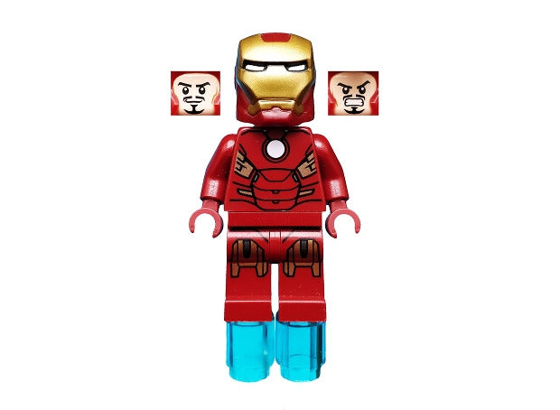 Lego Iron Man Mark 7 Armor 6869 Super Heroes Avengers Minifigure