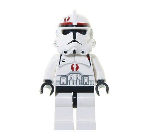 Lego Clone Trooper 7250 Dark Red Markings Episode 3 Star Wars Minifigure