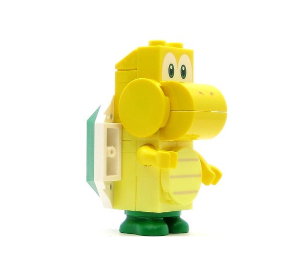 Lego Koopa Troopa 71362 Scanner Code with Yellow Lines Super Mario Minifigure