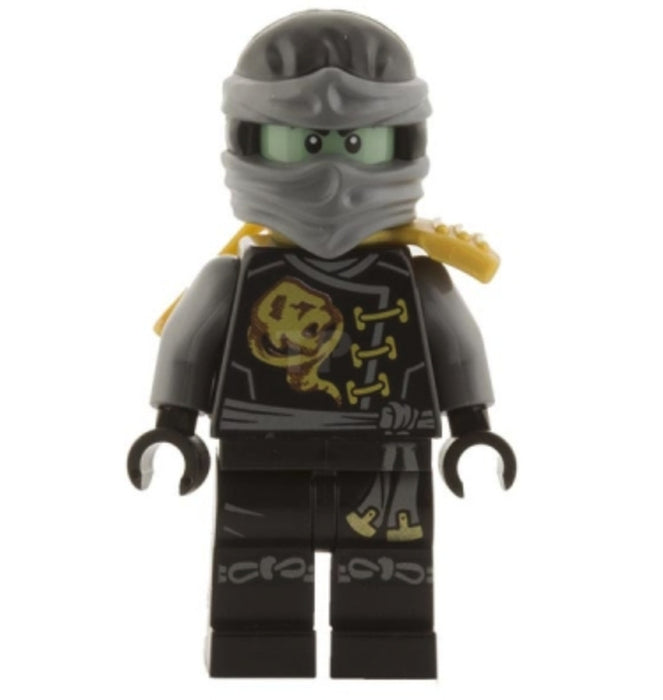 Lego Cole 70604 Ghost, Head Wrap Skybound Ninjago Minifigure